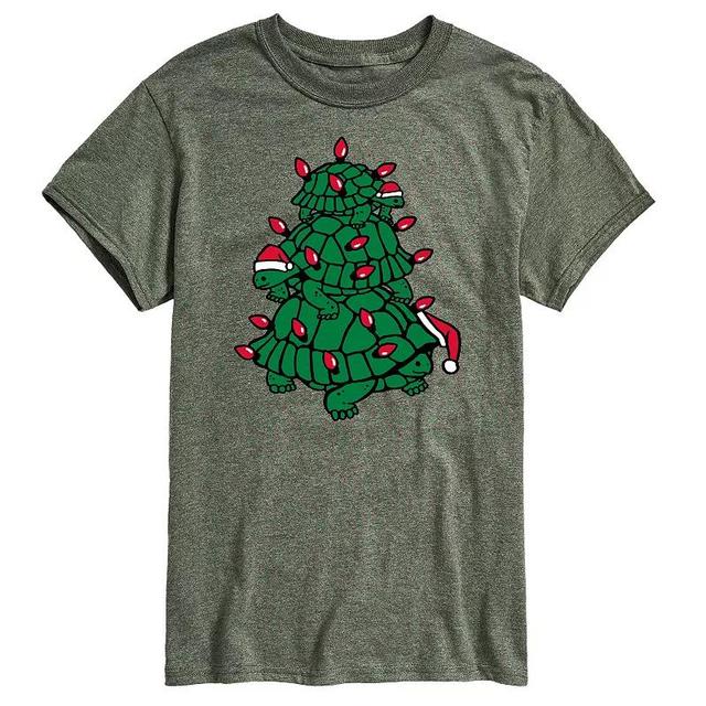 Mens Turtle Tree Stack Graphic Tee Product Image