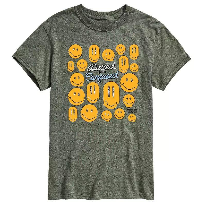 Mens Dazed and Confused Smiley Face Graphic Tee Product Image