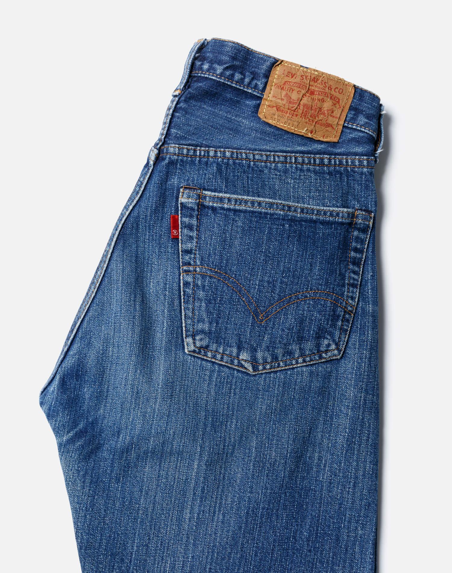 60s Single Stitch Big E Selvedge Levi's 502 - #37 Female Product Image