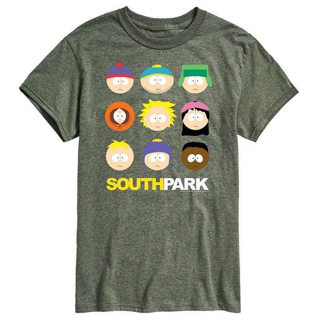 Mens South Park Face Grid Tee Product Image