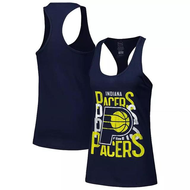 Womens Stadium Essentials Indiana Pacers Dedication Tank Top Blue Product Image