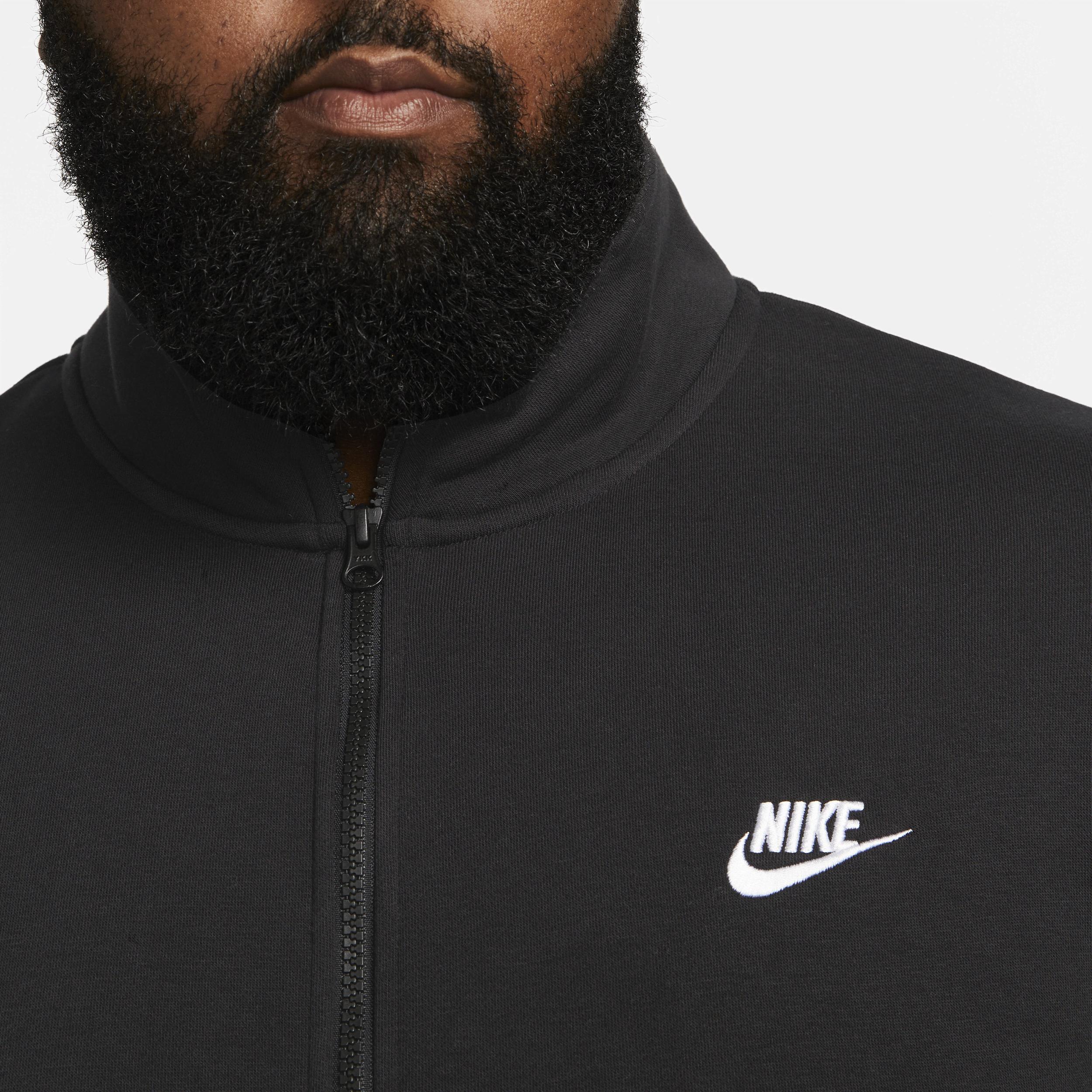 Mens Nike Sportswear Club Brushed-Back 1/2-Zip Pullover Product Image