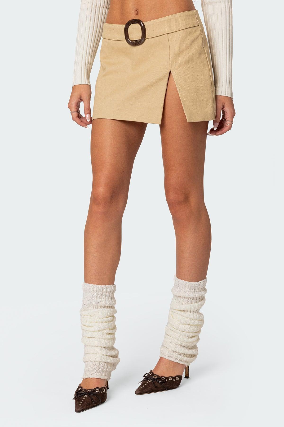 Ryder Belted Mini Skirt Product Image