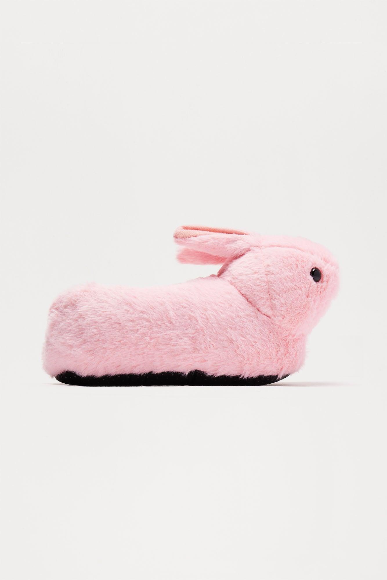 Bunny Babe Slippers - Pink Product Image