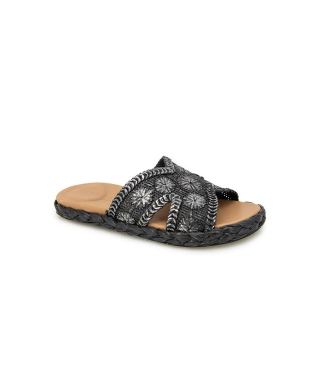 Gentle Souls Womens Tristan Woven Slip-On Sandals Product Image