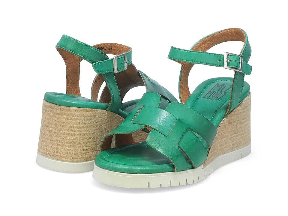 Miz Mooz MacKenzie (Emerald) Women's Sandals Product Image