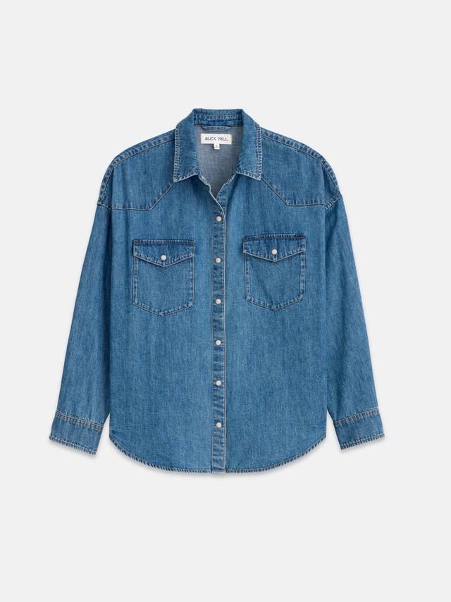 Santa Fe Shirt in Denim Female Product Image