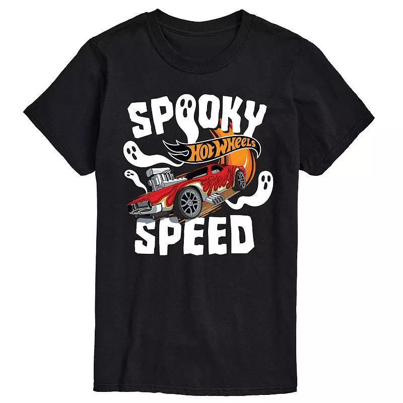 Big & Tall Hot Wheels Spooky Speed Graphic Tee, Mens Product Image