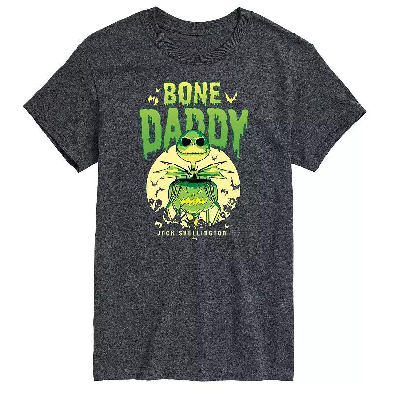 Disneys The Nightmare Before Christmas Mens Bone Daddy Graphic Tee Blue Product Image