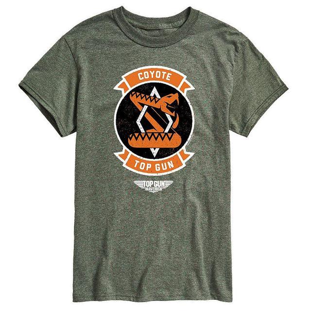 Mens Top Gun Maverick Coyote Badge Tee Product Image