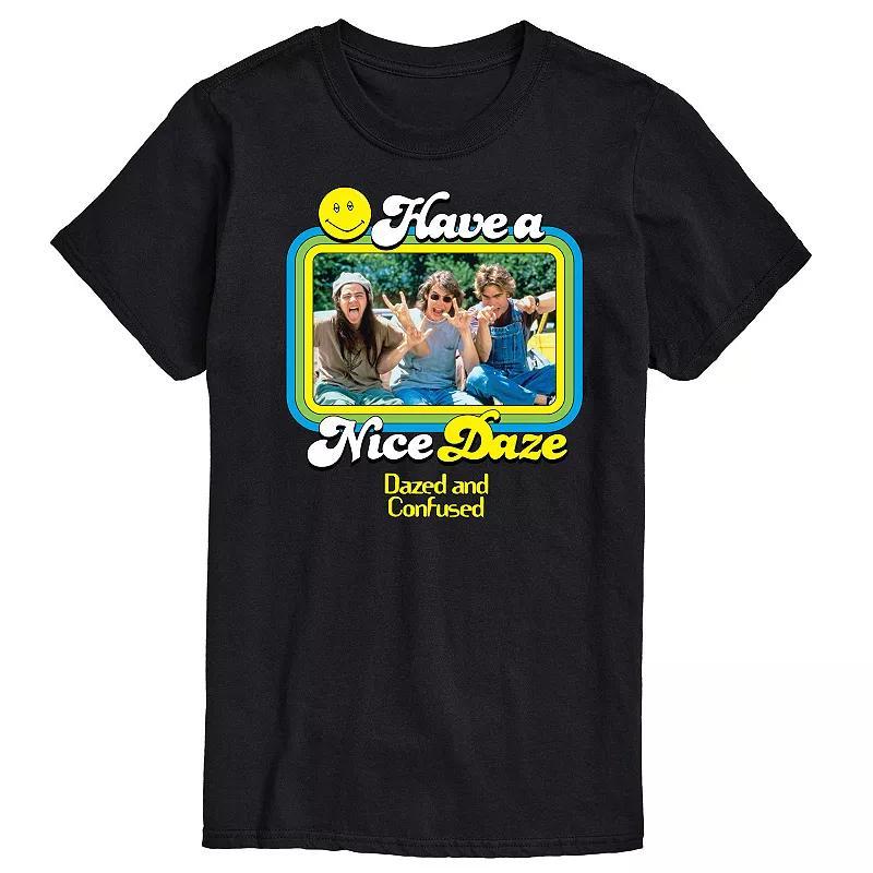 Mens Dazed and Confused Have A Nice Daze Graphic Tee Blue Product Image