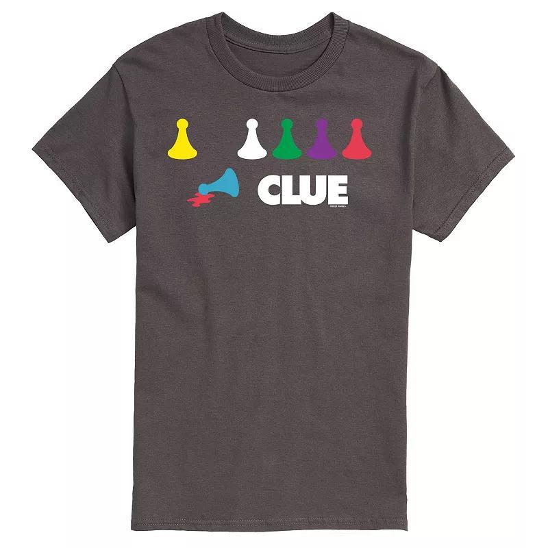 Big & Tall Clue Game Pieces Graphic Tee, Mens Product Image