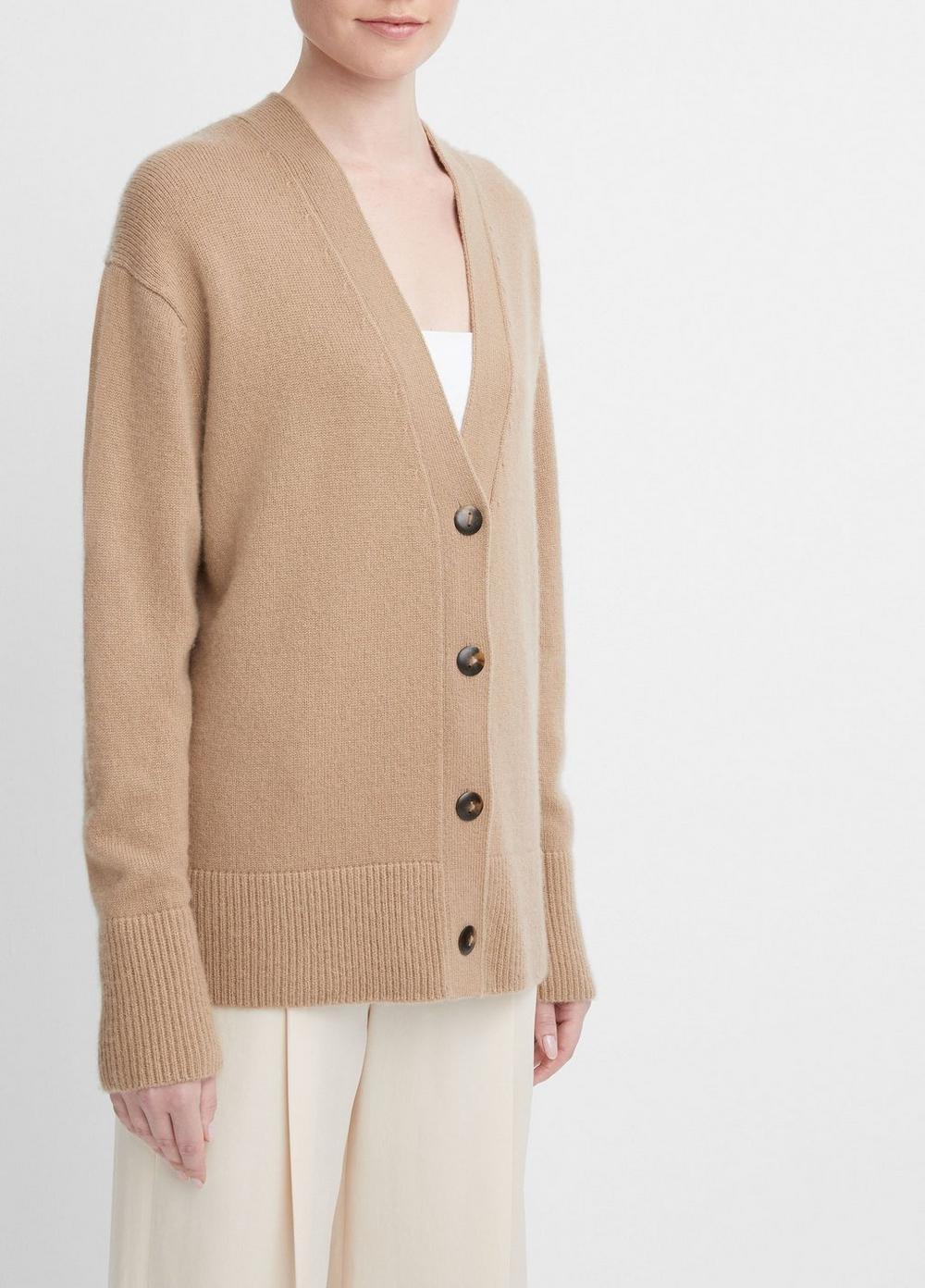 Wool and Cashmere Weekend Cardigan Product Image