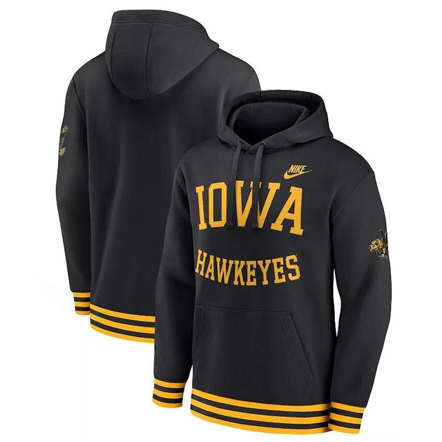 Mens Nike Iowa Hawkeyes Legacy Retro Pullover Hoodie Product Image