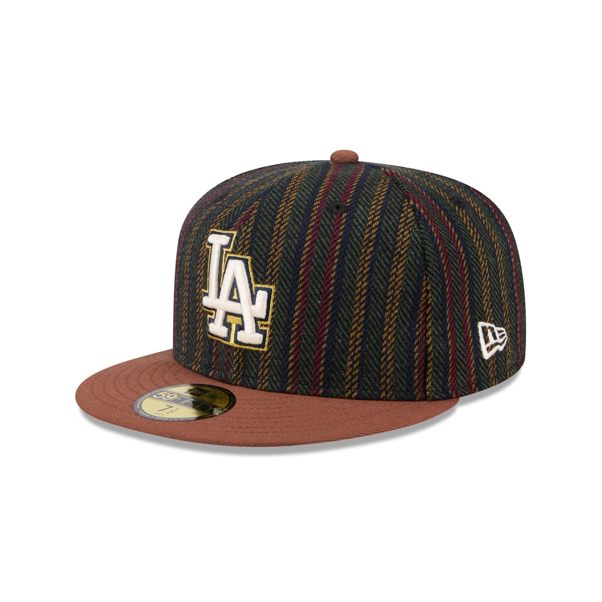 Los Angeles Dodgers Vintage Herringbone 59FIFTY Fitted Hat Male Product Image