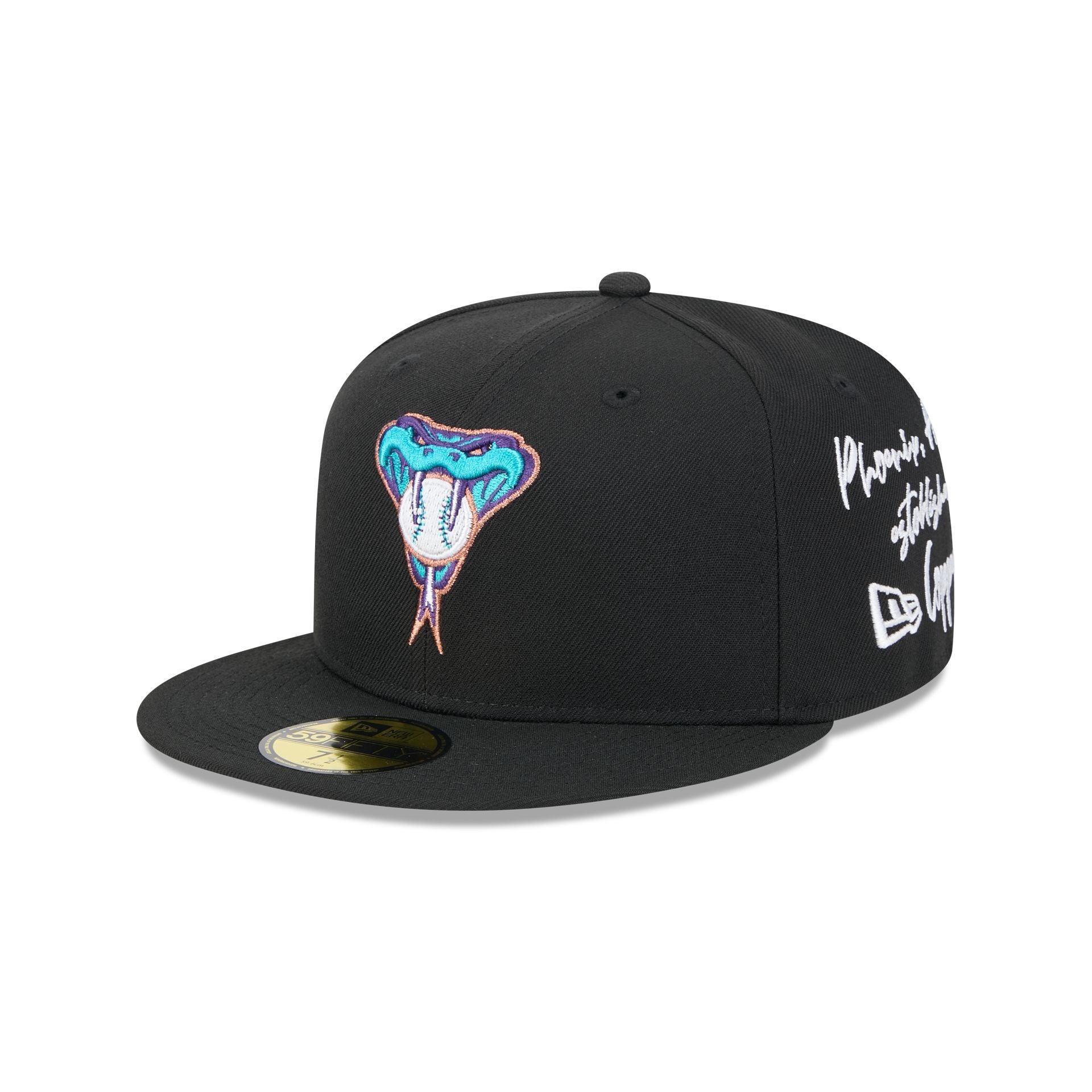 Arizona Diamondbacks Team Verbiage 59FIFTY Fitted Hat Male Product Image