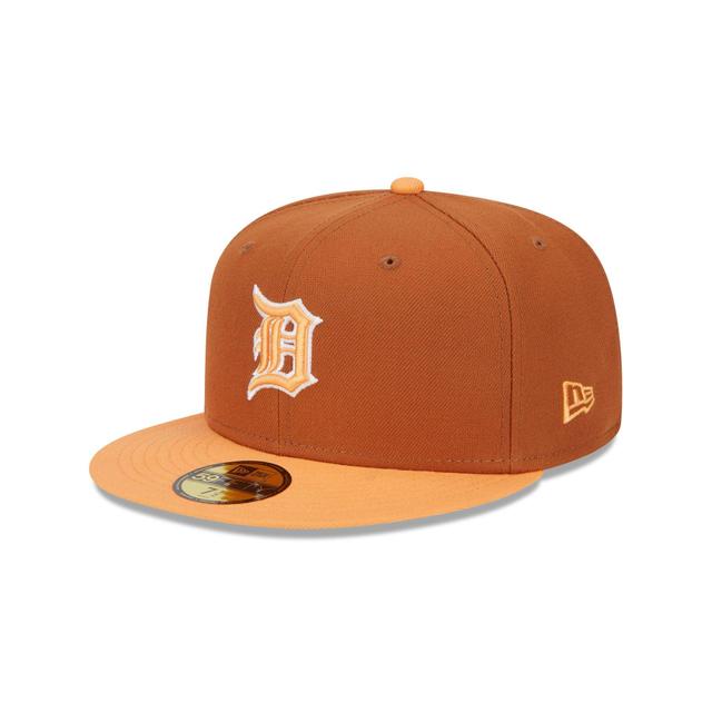 Detroit Tigers Color Pack Earthy Brown 59FIFTY Fitted Hat Male Product Image