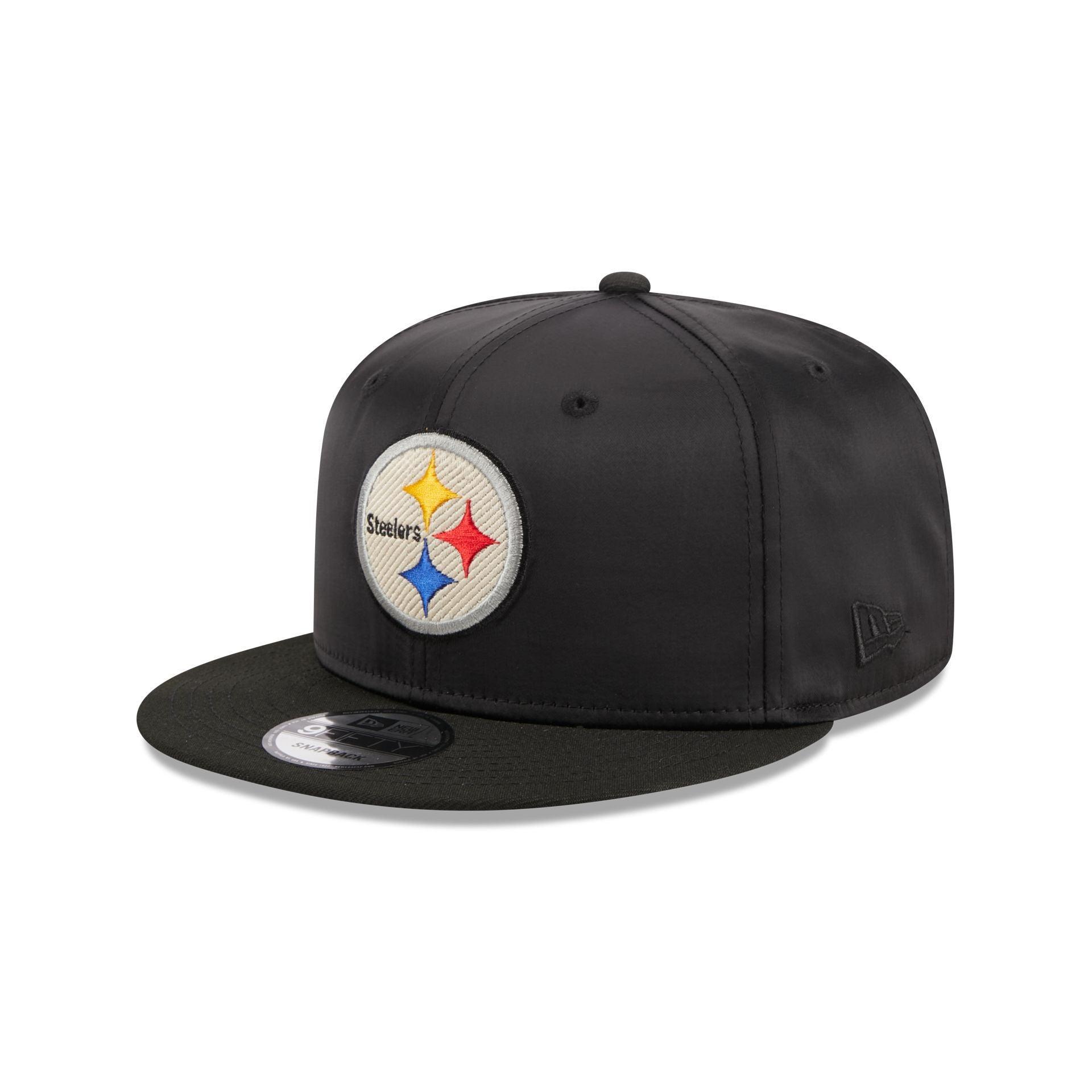 Pittsburgh Steelers Satin 9FIFTY Snapback Hat Male Product Image