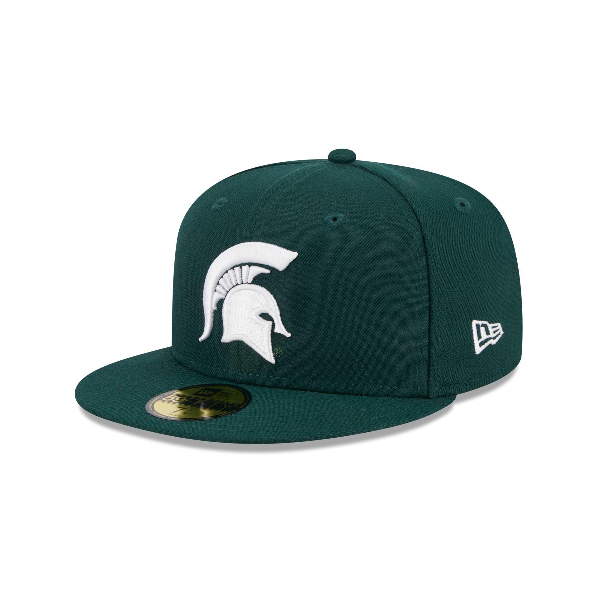 Michigan State Spartans Green 59FIFTY Fitted Hat Male Product Image