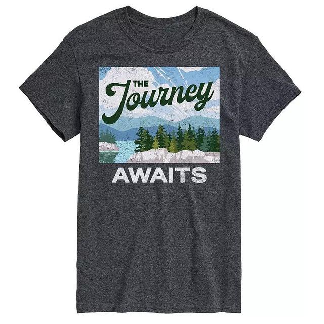 Big & Tall The Journey Awaits Tee, Mens Product Image