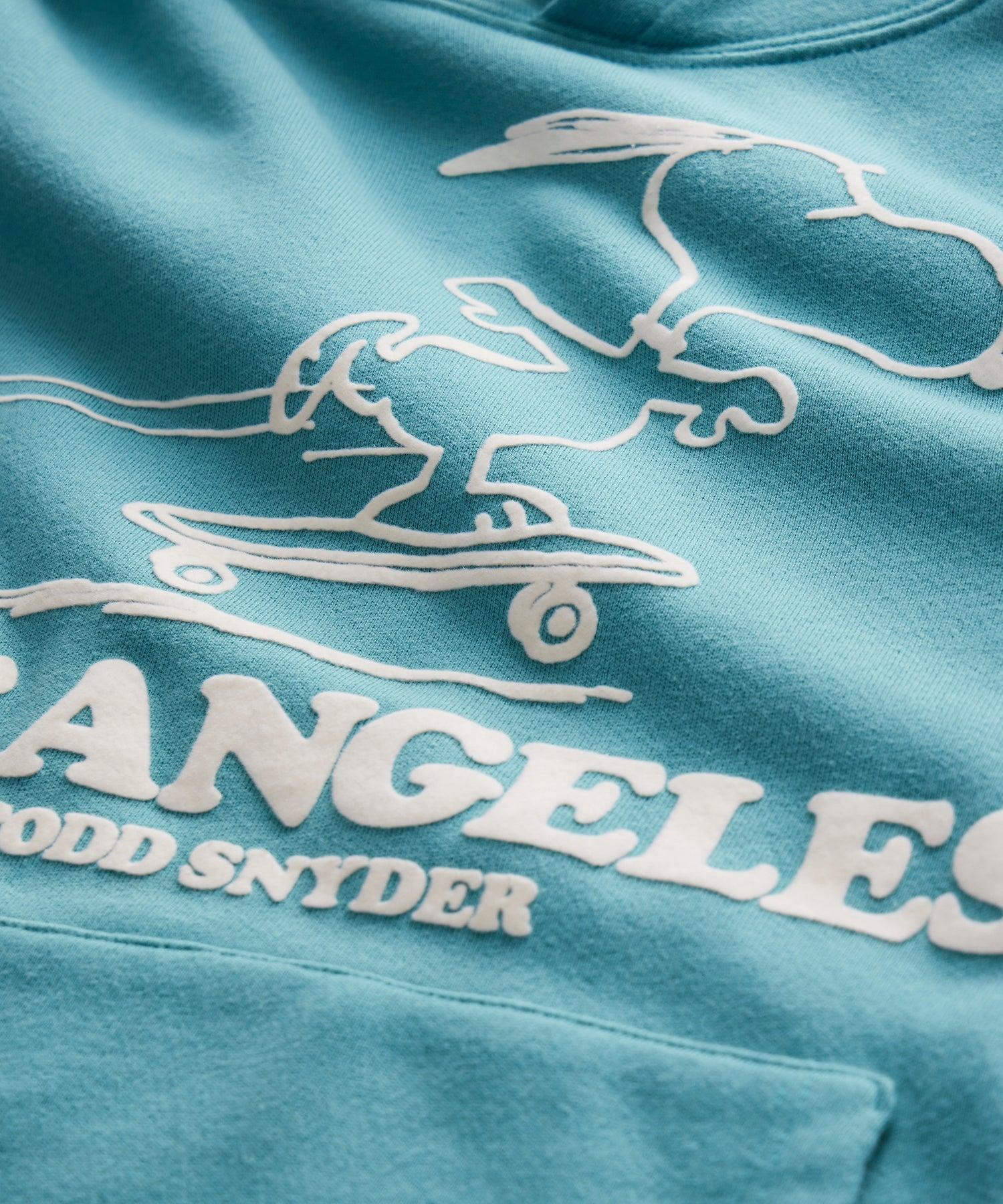 Todd Snyder X Peanuts French Terry Los Angeles Hoodie Product Image