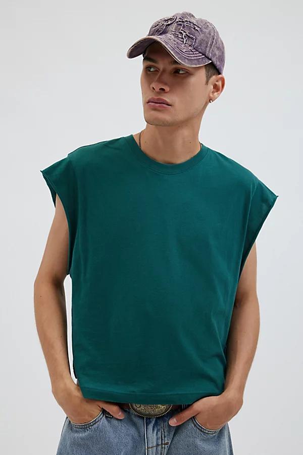 BDG Grayson Solid Cutoff Muscle Tee Mens at Urban Outfitters Product Image