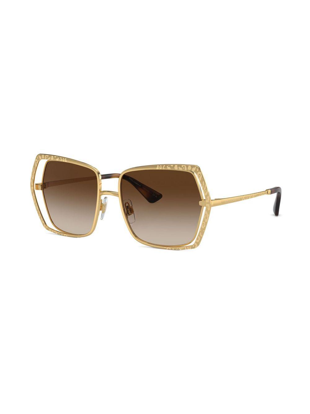 DOLCE & GABBANA Dolce&gabbana Woman Sunglasses Dg2306 In Gradient Brown Product Image