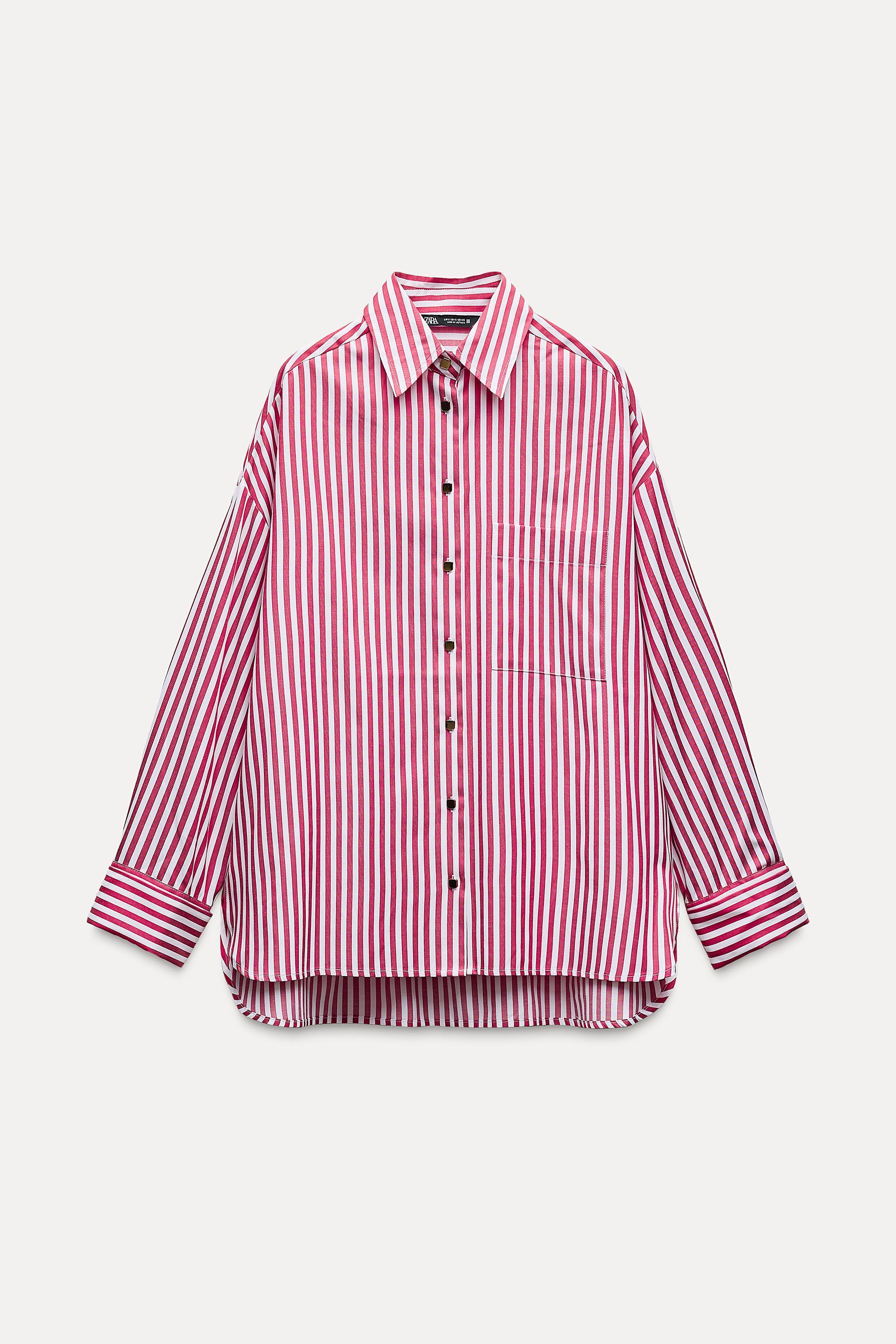 OVERSIZED STRIPED SHIRT Product Image