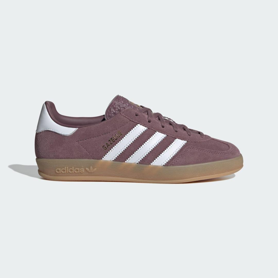 adidas Gazelle Indoor Shoes Cloud White 7 Womens Product Image