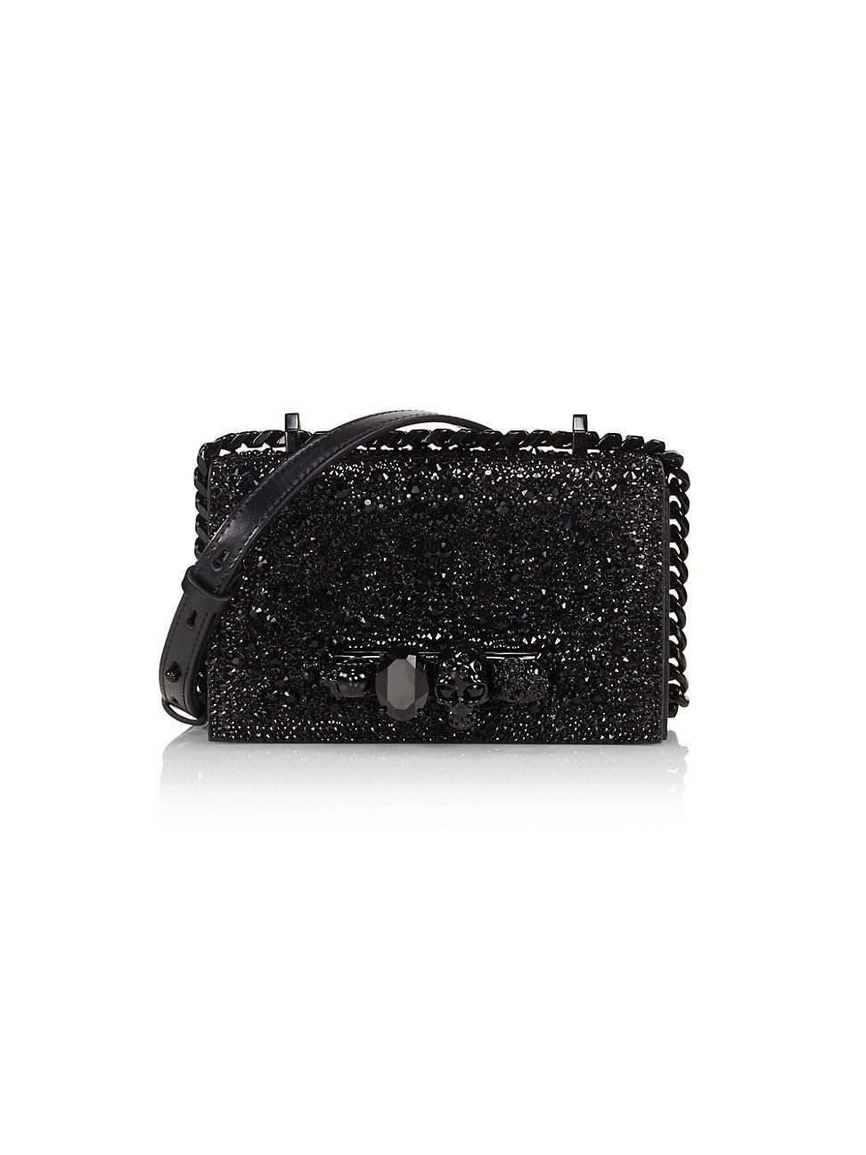 Womens Mini Strass Jewelled Satchel Product Image