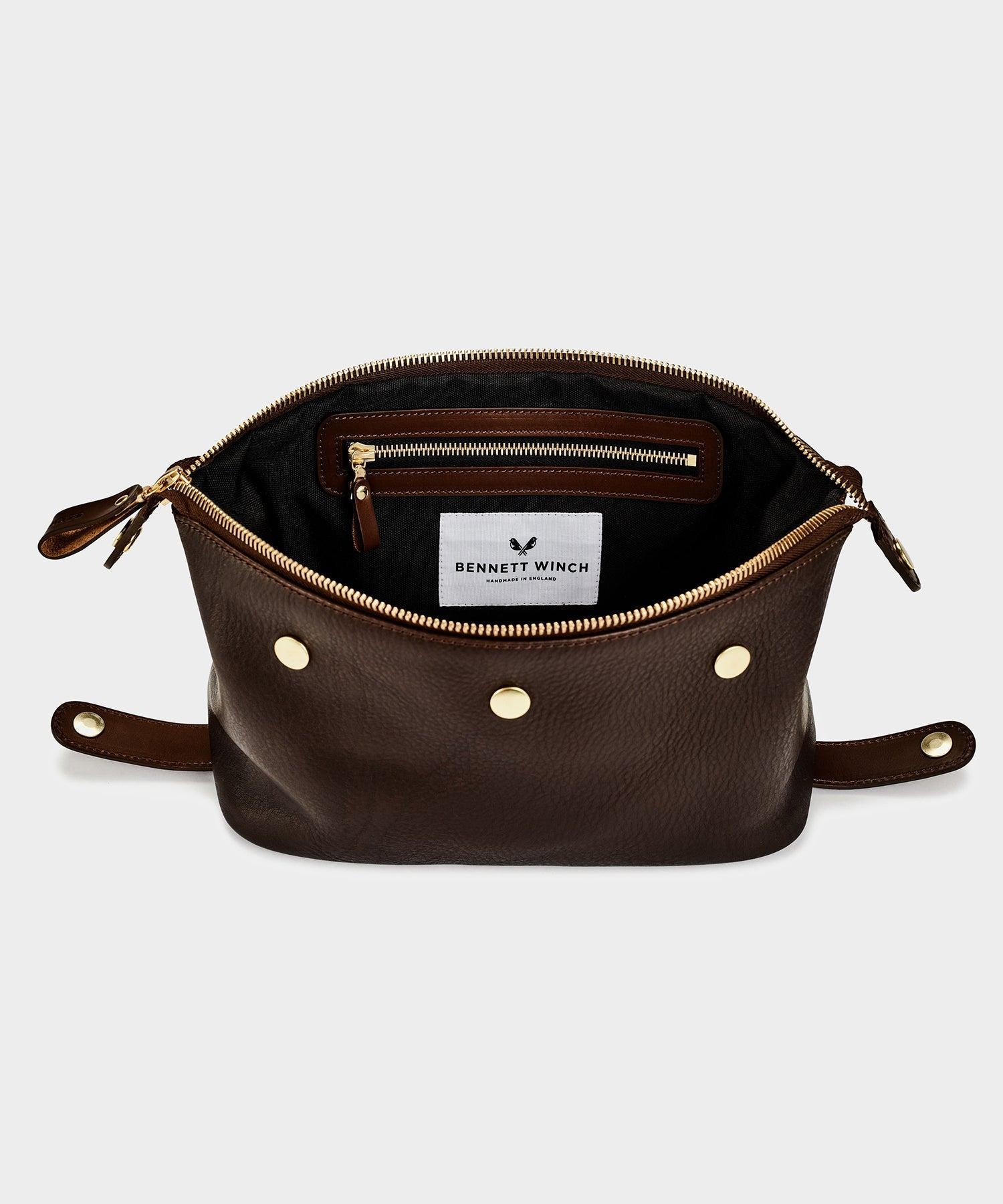 Bennett Winch Leather Washbag Product Image