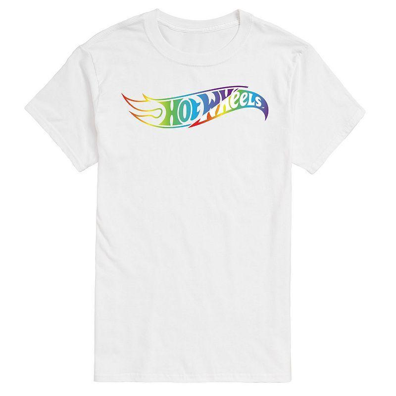 Big & Tall Hot Wheels Pride Wheels Graphic Tee, Mens Product Image