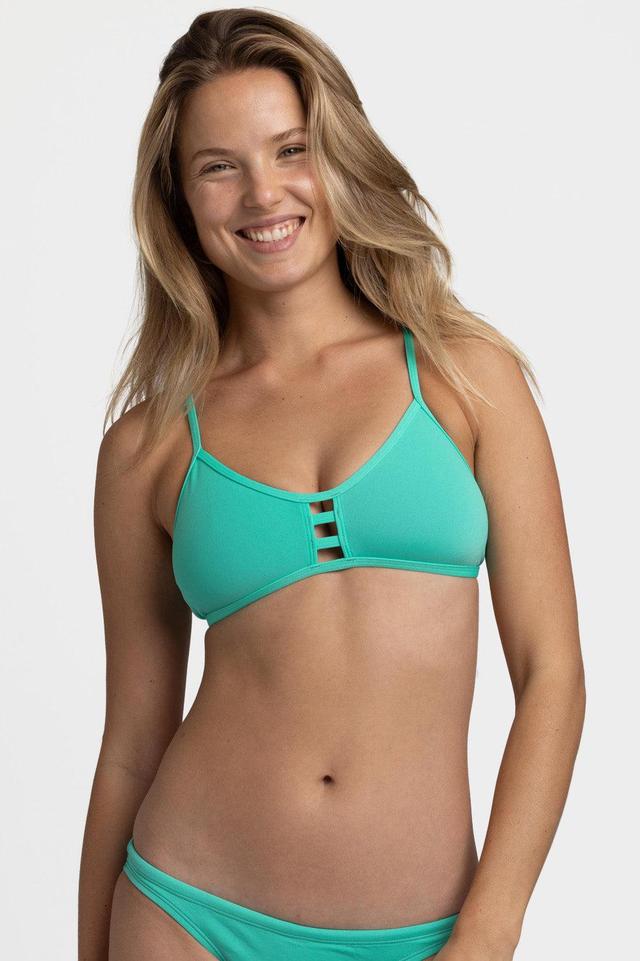 Tomcat Bikini Top - Seafoam Female Product Image