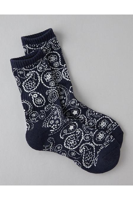 AE Paisley Crew Socks Men's Product Image