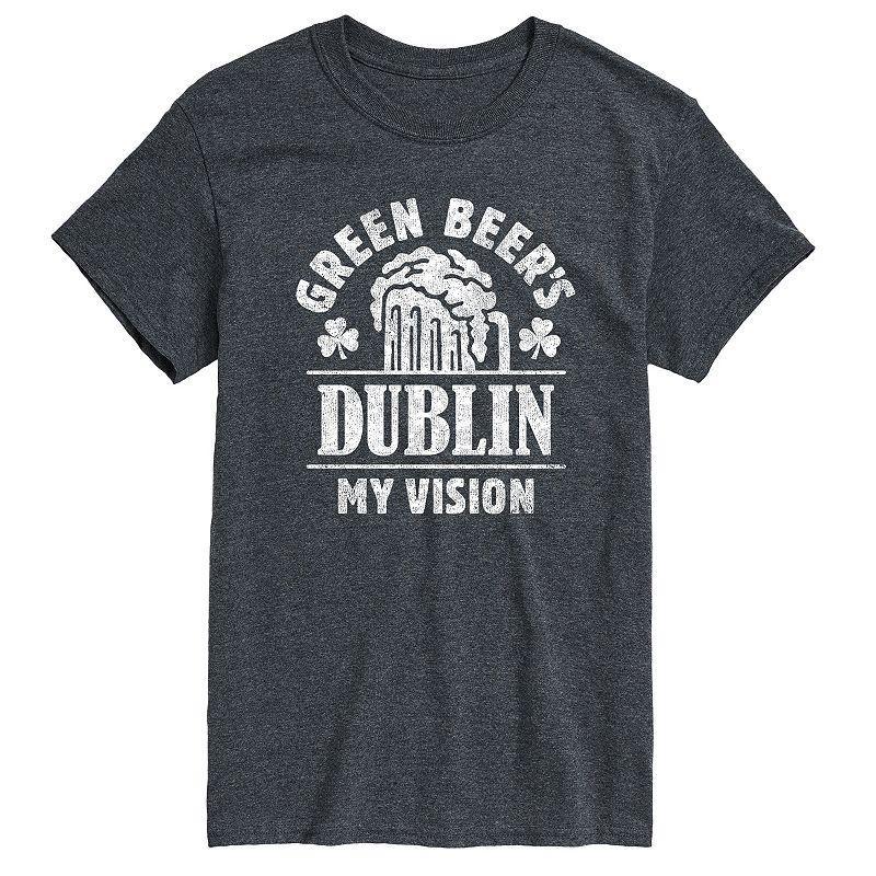 Mens Green Beers Dublin Vision Tee Product Image