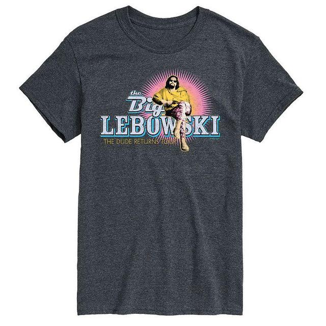 Big & Tall The Big Lebowski Returns to Tour Tee, Mens Product Image