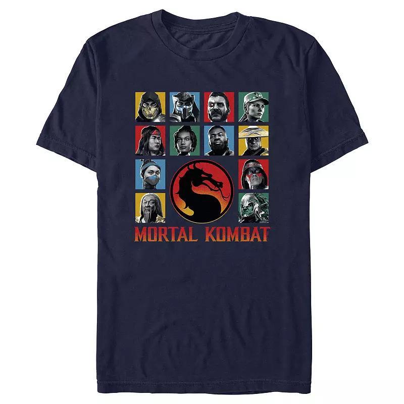 Mens Mortal Kombat Mortal Kombat Fighters Graphic Tee Product Image