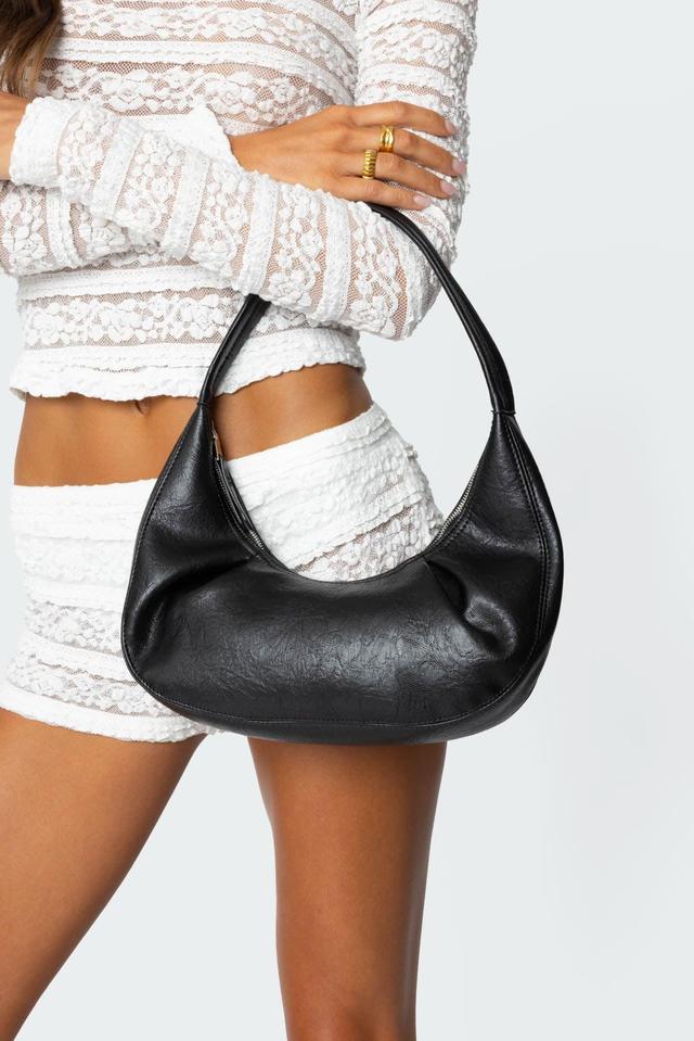 So Chic Faux Leather Shoulder Bag Product Image