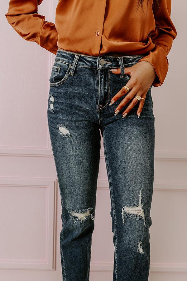 Risen The Gemmalee Midrise Distressed Jean Product Image