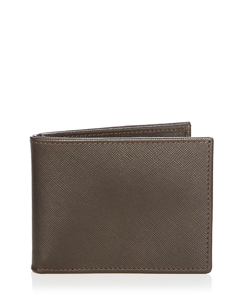 The Mens Store at Bloomingdales Italian Saffiano Leather Bifold Wallet - Exclusive Product Image