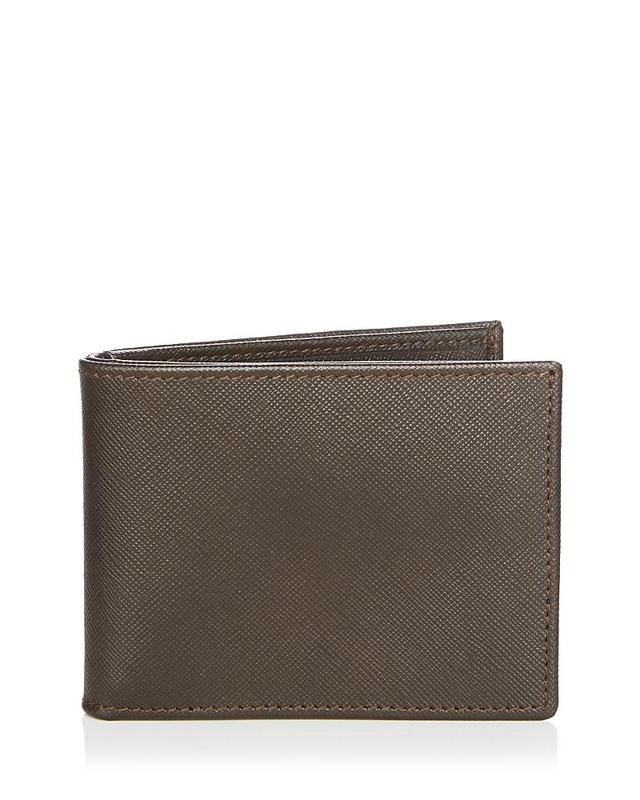 The Mens Store at Bloomingdales Italian Saffiano Leather Bifold Wallet - 100% Exclusive Product Image