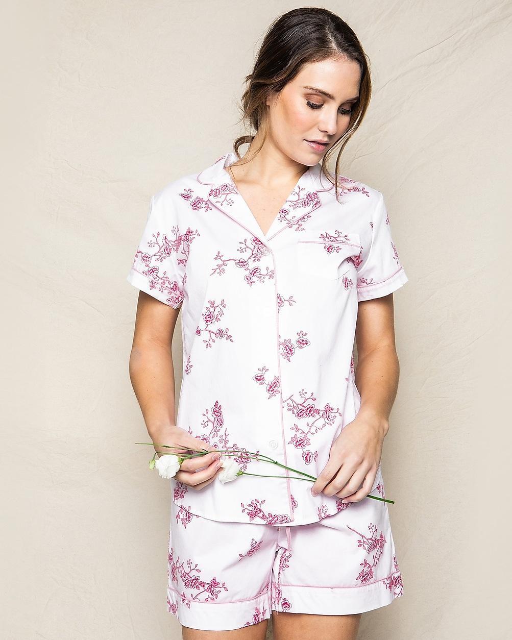 Petite Plume™ women's short-sleeve short set Product Image