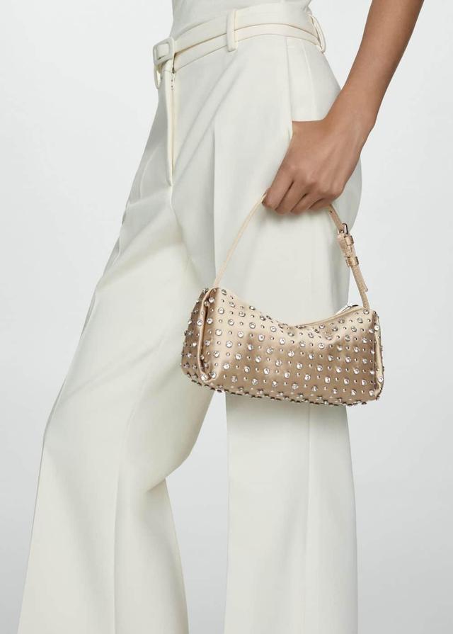 MANGO - Beaded shoulder bag - One size - Women Product Image