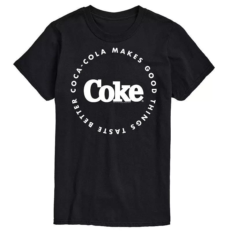 Mens Coca-Cola Things Taste Better Graphic Tee Product Image