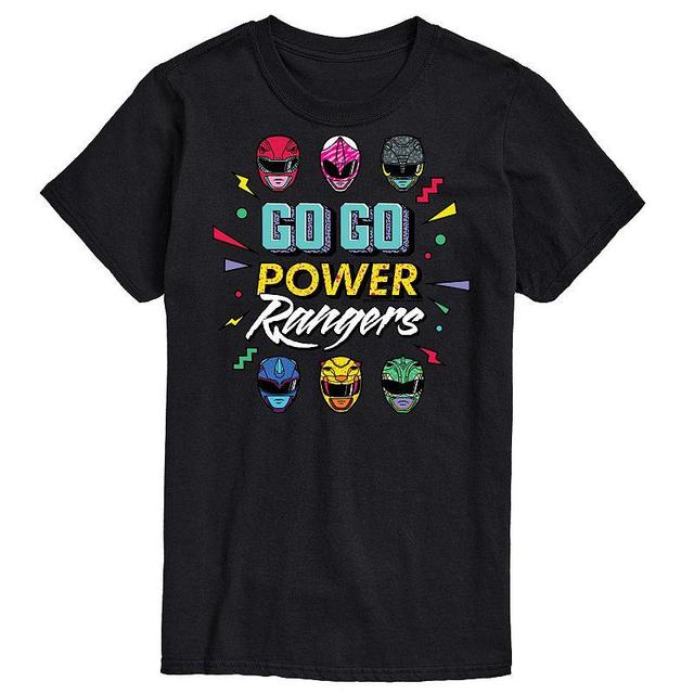 Big & Tall Power Rangers Go Go Graphic Tee, Mens Product Image