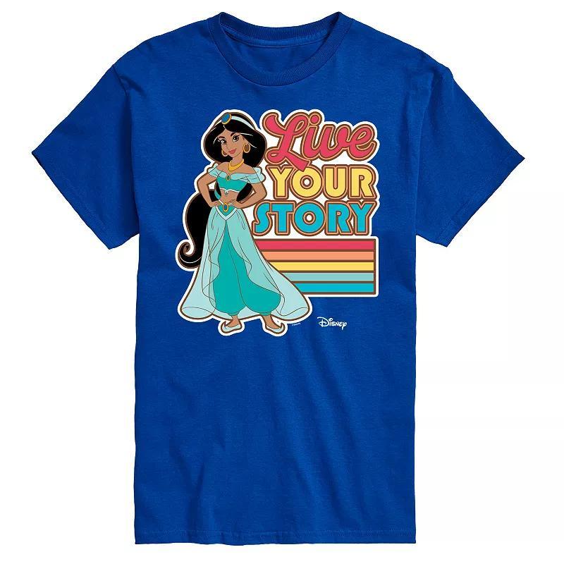 Disney Princess Big & Tall Live Your Story Graphic Tee, Mens Product Image