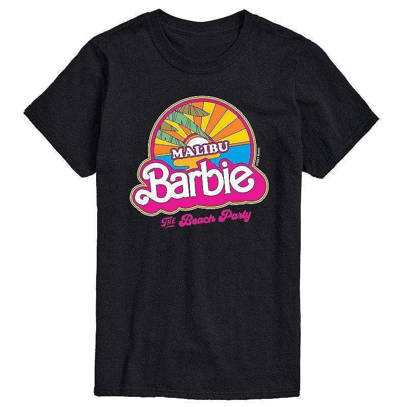 Mens Barbie Malibu Tee Black Product Image