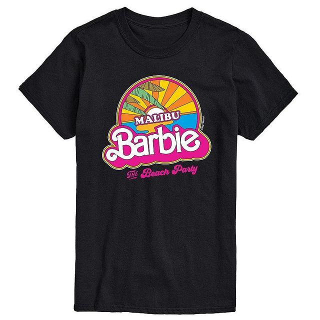 Big & Tall Barbie Malibu Barbie Graphic Tee, Mens Product Image