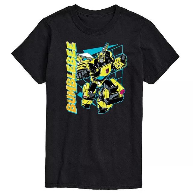 Mens Transformers Bumblebee Halftone Tee Product Image