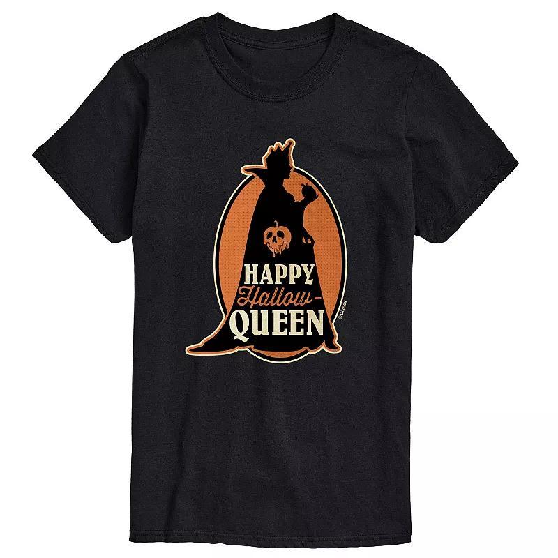 Disneys Villains Big & Tall Happy Hallow-Queen Graphic Tee, Mens Product Image